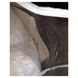 Vue Signature Plush Decor Charlotte Coverlet Comforter- Ivory - King-