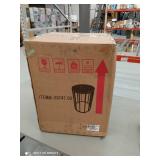 canary outdoor Acacia wood round accent