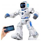 Ruko Smart Robots for Kids, Large Programmable Interactive RC Robot with Voice Control, APP Control, Present for 4 5 6 7 8 9 Years Old Kids Boys and Girls