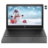 2021 HP Chromebook 11.6 Inch Laptop, MediaTek MT8183 Octa-Core Processor, 4GB RAM, 32GB eMMC, WiFi, Webcam, USB Type C, Chrome OS + YSC Accessory (Zoom or Google Classroom Compatible)