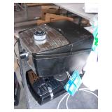 DeLonghi EC155 15 Bar Espresso and Cappuccino Machine, Black