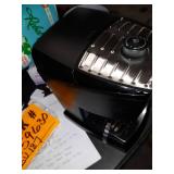 DeLonghi EC155 15 Bar Espresso and Cappuccino Machine, Black