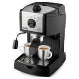 DeLonghi EC155 15 Bar Espresso and Cappuccino Machine, Black