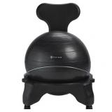 Gaiam Balance Ball Chair, Black