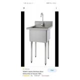 TRINITY Basics Stainless Steel Utility Sink is NSF certified and perfect for any kitchen, mudroom, or garage. The 18-gauge, 304 stainless steel bowl ...