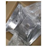 TRINITY Basics Stainless Steel Utility Sink is NSF certified and perfect for any kitchen, mudroom, or garage. The 18-gauge, 304 stainless steel bowl ...