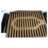 electric smokeless Grill non-stick titanium and copper stronger than ever