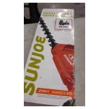 sun Joe 2-in-1 grass sheath hedge trimmer
