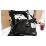 black shirt press makes home shirts designs