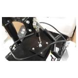 black shirt press makes home shirts designs