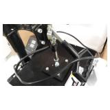 black shirt press makes home shirts designs