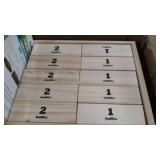 jumbo Pine Jenga blocks