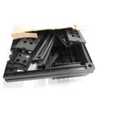 black collapsible step stool