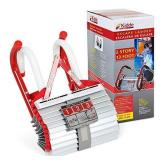 Kidde Fire Escape 2-Story Ladder, Escape Ladder, 13-Foot Anti-Slip Rungs, Rope Ladder