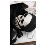 Halloween decoration skeleton door decoration