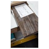 rustic floating shelves