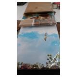 scene of sea waves Palm