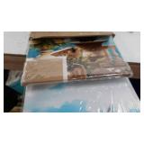 scene of sea waves Palm