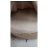 med. size dog bed tan in color