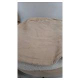 med. size dog bed tan in color