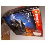 SentrySafe H0100 Fire-Resistant Box Safe and Water-Resistant Safe with Key Lock, 0.17 Cu. ft., Black