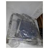 Medline Steel Foldable 3-in-1 Bedside Toilet Commode