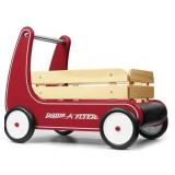 Radio Flyer, Classic Walker Wagon, Wood Push Walker, Red