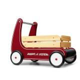 Radio Flyer, Classic Walker Wagon, Wood Push Walker, Red