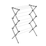 Honey-Can-Do Collapsible Steel Clothes Drying Rack, Gray
