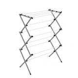 Honey-Can-Do Collapsible Steel Clothes Drying Rack, Gray