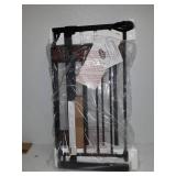 Regalo Home AccentsÂ® Extra Wide Walk Thru Baby Gate, Includes DÃ©cor Hardwood, 4-Inch Extension Kit, 4-Inch Extension Kit, 4 Pack of Pressure Mount Kit and 4 Pack of Wall Cups and Mounting Kit