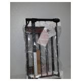 Regalo Home AccentsÂ® Extra Wide Walk Thru Baby Gate, Includes DÃ©cor Hardwood, 4-Inch Extension Kit, 4-Inch Extension Kit, 4 Pack of Pressure Mount Kit and 4 Pack of Wall Cups and Mounting Kit