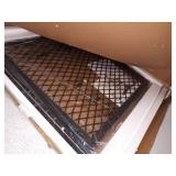 VASAGLE Industrial End Table, 2-Tier Side Table with Storage Shelf, Sturdy, Easy Assembly, Wood Look Accent Furniture, with Metal Frame, Rustic Brown ULET41X