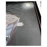 Trendy Decor4U Midnight Moon Collection By Billy Jacobs Printed Wall Art, 28 Inch x 18 Inch, 2 Piece