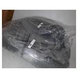 Furhaven Memory Foam Pet Bed for Dogs and Cats - Microvelvet Snuggery Blanket Burrow Nest Dog Bed with Removable Washable Cover, Silver, 35-Inch