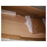 Aothia Large Dual Monitor Stand Riser, Solid Wood Desk Shelf with Eco Cork Legs for Laptop Computer/TV/PC/Printers, Perfect Desktop Stands Organizer with Underneath Storage for Office Accessories