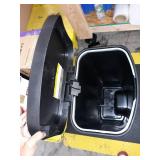 Glad GLD-74030 Plastic Step Trash Can with Clorox Odor Protection of The Lid, Black