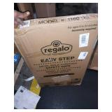 Regalo Easy StepÂ® 38.5-Inch Extra Wide Walk Thru Baby Gate, Includes 6-Inch Extension Kit, 4 Pack Pressure Mount Kit, 4 Pack Wall Cups and Mounting Kit