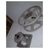 Suncast 100 ft. SidewinderÂ® Mounted Resin Hose Reel, Taupe