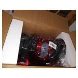 Slabway Shiatsu Foot Massager Stimulates Blood Circulation - Deep Kneading, Rolling & Pulsing - Relief from Leg, Feet, Calf, Knee, Nerve Pain & Swollen Leg - Red