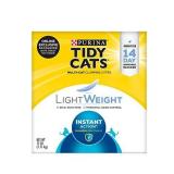 Purina Tidy Cats Light Weight, Low Dust, Clumping Cat Litter, LightWeight Instant Action Multi Cat Litter - 17 lb. Box