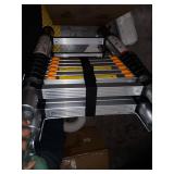 BEETRO 16.5ft Aluminum Telescoping Ladder, A Type Portable Telescopic Extension Ladder with Balance Rod Non-Slip Cap for Outdoor Working Household Use, 330lb Capacity