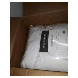 Madison Park Quiet Nights 100% Cotton RV Mattress Pad Cover Quilted Overfilled Pillowtop Waterproof Bed Protector, Deep Pocket All Around Elastic, Short Queen, White, MP16-7229