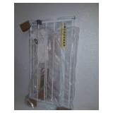 Regalo Easy Step 38.5-Inch Extra Wide Walk Thru Baby Gate, Includes 6-Inch Extension Kit, 4 Pack Pressure Mount Kit, 4 Pack Wall Cups and Mounting Kit