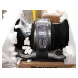 Foot Massager Machine Shiatsu Foot and Calf Massager Plantar Fasciitis Nerve Pain Therapy Electric Deep Kneading Rolling Massage for Foot Leg Calf Arm Ankle w/Remote Gray