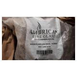 half bag of fire glass