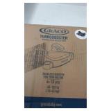 graco turbobooster backless booster for kids 4- 10 40-100lbs