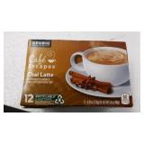 cafe escapes chai latte 12 k cup pods per box