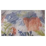 outdoor seat cushion 9Ã5 multi color 2 pk