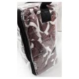 Beautyrest Plush Electric Throw Blanket â Secure Comfort Technology-Oversized 60" x 70"-Ogee Pattern in White-Cozy Soft Microlight-3-Setting Heat Controller, 60x70, Purple